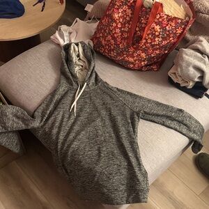 LULULEMON Gray Hooded Sweatshirt